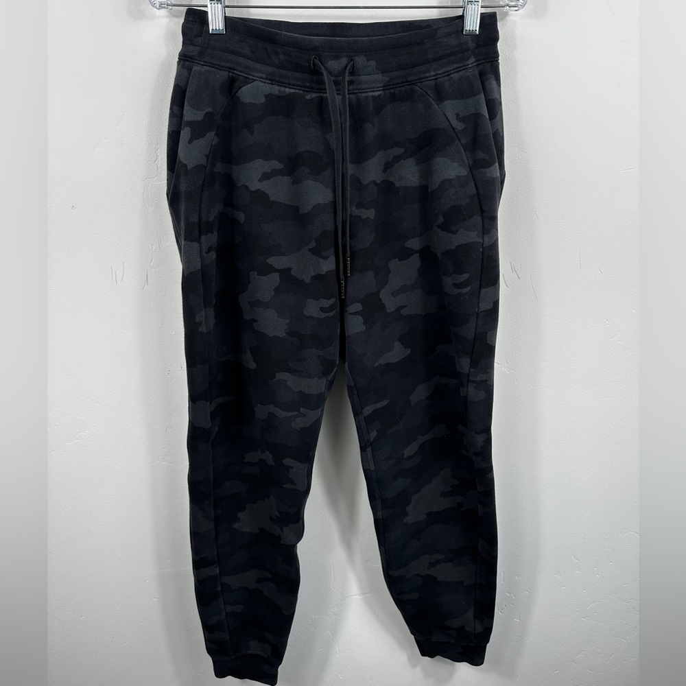 Lululemon Scuba High-Rise Jogger Fleece Heritage 365 Camo Deep Coal Multi Size 6